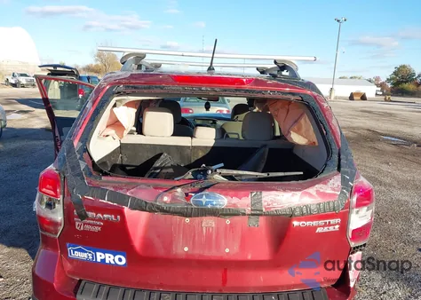 2015 Subaru Forester 2.5I Premium из США, поврежденный, VIN JF2SJADC4FH416452